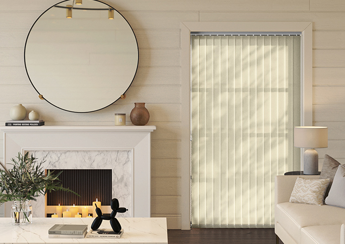 Deanna, Soft Cream - Vertical Blind - Image 6
